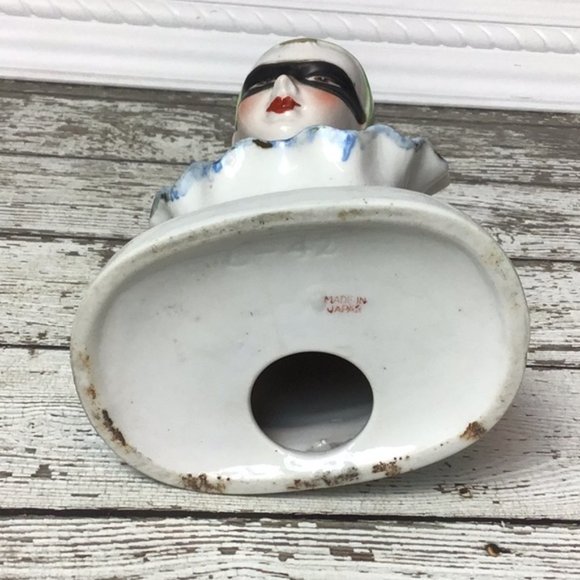 Vintage Pierrot Arlequin French clown light base - Picture 3 of 4